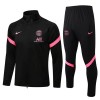 Paris Saint Germain Chaqueta De Entrenamiento Trajes 2022/23 Rosa Negra - Hombre